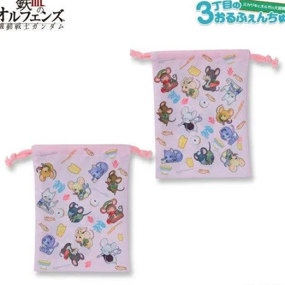 Mobile Suit Gundam: Iron-Blooded Orphans 3-chome no Orphanchu Drawstring Purse