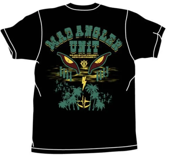 Mobile Suit Gundam: Mad Angler Corps T-Shirt / Black-Xl