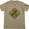 Mobile Suit Gundam MS-06V Zaku Tank T-Shirt Sand Khaki-XL