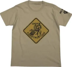 Mobile Suit Gundam MS-06V Zaku Tank T-Shirt Sand Khaki-XL