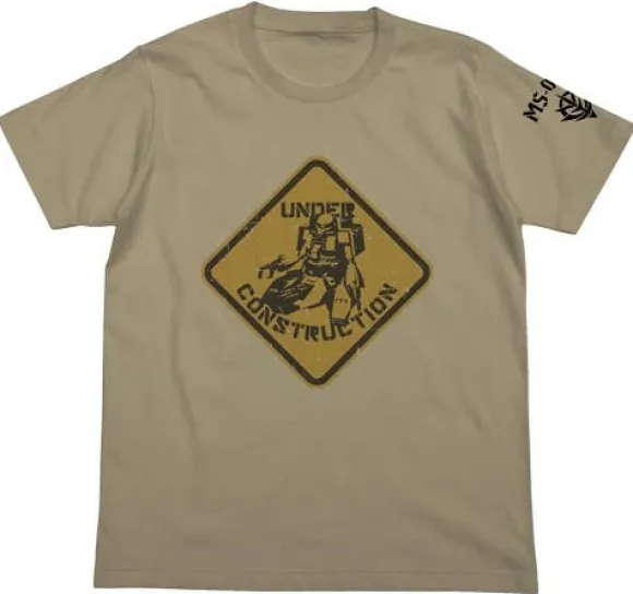 Mobile Suit Gundam MS-06V Zaku Tank T-Shirt Sand Khaki-L