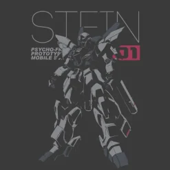 Mobile Suit Gundam Narrative: Sinanju Stein T-shirt SUMI S