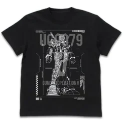 Mobile Suit Gundam: Operation V RX 78 2 Gundam T-Shirt Black L