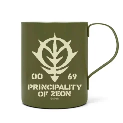 Mobile Suit Gundam: Principality Of Zeon Army Double Layer Stainless Steel Mug (Painted)