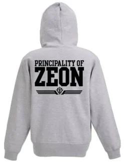 Mobile Suit Gundam: Principality of Zeon Zip Parka: Mix Gray - M