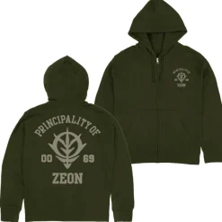 Mobile Suit Gundam: Principality Of Zeon Zip Hoodie Ver2.0 / Moss-M