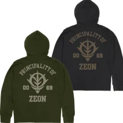 Mobile Suit Gundam: Principality Of Zeon Zip Hoodie Ver2.0 / Moss-M