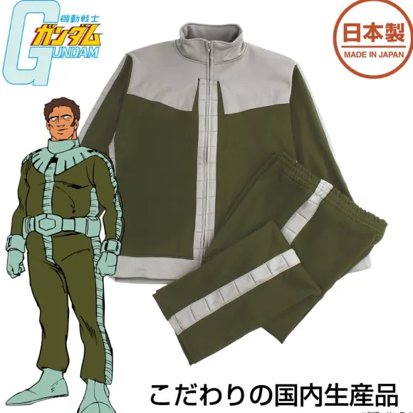 Mobile Suit Gundam: Principality Of Zeon Army Normal Suit Design Jersey (Top And Bottom Set) / Xl