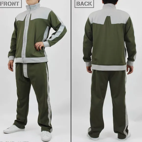 Mobile Suit Gundam: Principality Of Zeon Army Normal Suit Design Jersey (Top And Bottom Set) / Xl