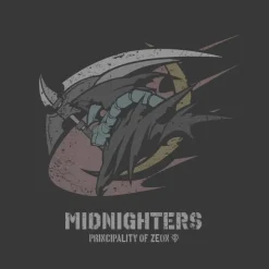 Mobile Suit Gundam: Requiem for Revenge: Midnighters T-Shirt / SUMI-S