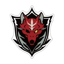 Mobile Suit Gundam: Requiem of Vengeance: Red Wolf Team Outdoor Sticker