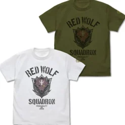 Mobile Suit Gundam: Requiem of Vengeance: Red Wolf Team T-Shirt / MOSS-S