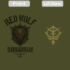 Mobile Suit Gundam: Requiem of Vengeance: Red Wolf Team T-Shirt / MOSS-M