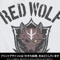Mobile Suit Gundam: Requiem of Vengeance: Red Wolf Team T-Shirt / WHITE-M
