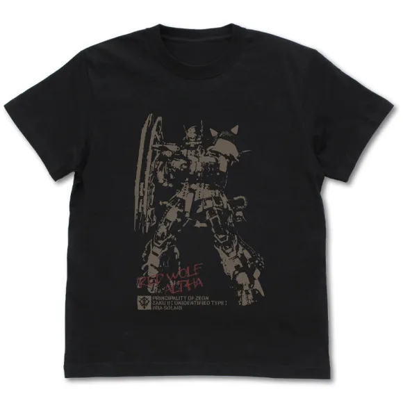 Mobile Suit Gundam: Requiem of Vengeance: Unidentified Zaku II Solari Unit T-Shirt / BLACK-L