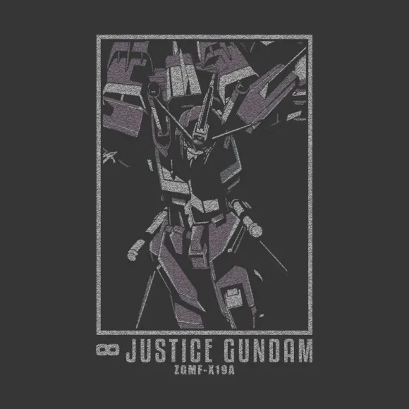 Mobile Suit Gundam Seed Destiny: Infinite Justice Gundam T-Shirt / Sumi-Xl
