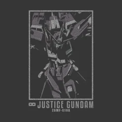 Mobile Suit Gundam SEED DESTINY: Infinite Justice Gundam T-shirt Sumi M