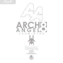 Mobile Suit Gundam SEED: United Earth Defense Force 8th Mobile Fleet Arch Angel T-shirt White L