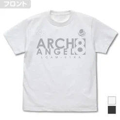 Mobile Suit Gundam SEED: United Earth Defense Force 8th Mobile Fleet Arch Angel T-shirt White L
