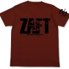 Mobile Suit Gundam SEED: Z.A.F.T Logo T-shirt / Burgundy - L