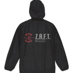 Mobile Suit Gundam SEED: Z.A.F.T. Micro Ripstop Zip Hoodie Black XL