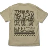 Mobile Suit Gundam: The 08th MS Team: The 08th MS Team Mobile Suit T-shirt: Sand Khaki - XL