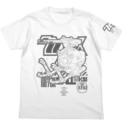 Mobile Suit Gundam: The 08th MS Team: Ball K Type T-shirt: WHITE-M