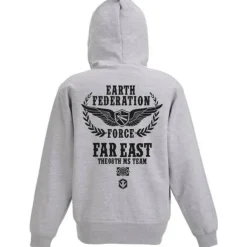 Mobile Suit Gundam: The 08th MS Team: Far East The 08th MS Team Zip Parka / Mix Gray - XL