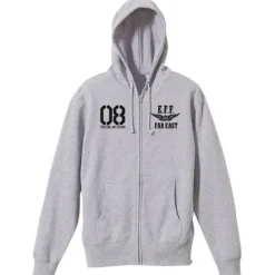 Mobile Suit Gundam: The 08th MS Team: Far East The 08th MS Team Zip Parka / Mix Gray - XL