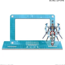 Mobile Suit Gundam The Witch From Mercury: Card Stand With Acrylic Stand Gundam Aerial