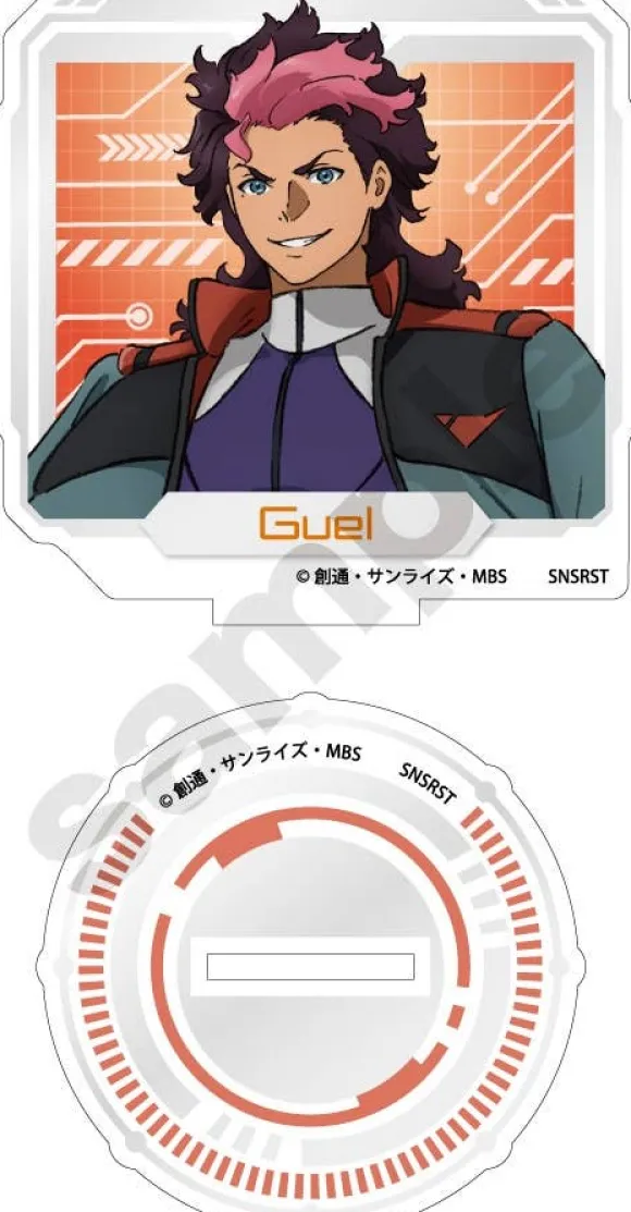 Mobile Suit Gundam The Witch From Mercury: Acrylic Clip Stand Guel Jeturk