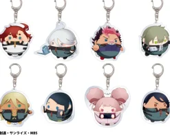 Mobile Suit Gundam The Witch From Mercury: Fuwa Kororin Acrylic Keychain 1Box 8pcs