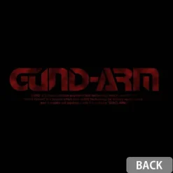 Mobile Suit Gundam The Witch From Mercury: GUND ARM T-shirt BLACK XL