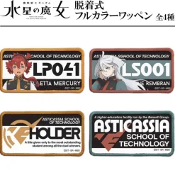 Mobile Suit Gundam The Witch From Mercury: ASTICASSIA School of Technology Holder Removable Full Color Patch