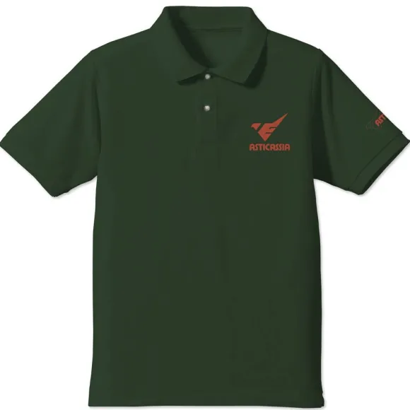 Mobile Suit Gundam The Witch From Mercury: ASTICASSIA School of Technology Holder Polo Shirt BRITISH GREEN M
