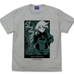 Mobile Suit Gundam The Witch From Mercury: Miorine You Hypocritical Loser of a Father T-shirt MIX GRAY S