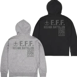 Mobile Suit Gundam 08th MS Platoon: Zip Hoodie / Black-XL