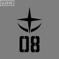 Mobile Suit Gundam 08th MS Platoon: 08th MS Platoon Heavyweight T-Shirt / Mix Gray-M