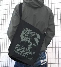 Mobile Suit Gundam Thunderbolt Thunderbolt Version Zaku Shoulder Tote Bag Black