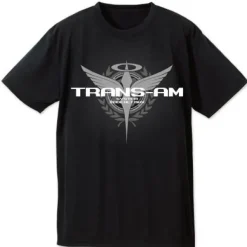 Mobile Suit Gundam 00: Trans-Am Dry T-shirt Black - L