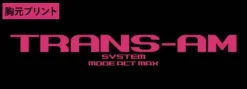 Mobile Suit Gundam 00 Trans Am Parka Black x Tropical Pink S