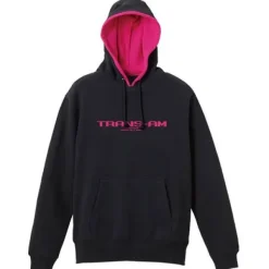 Mobile Suit Gundam 00 Trans Am Parka Black x Tropical Pink S