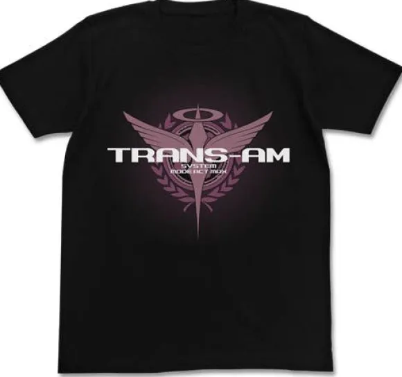 Mobile Suit Gundam 00 Trans-Am T-shirt Black XL