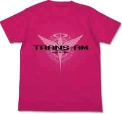 Mobile Suit Gundam 00: Trans-Am T-Shirt / Tropical Pink-M