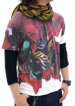 Mobile Suit Gundam UC: Sinanju Full Graphic T-Shirt White-S