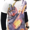 Mobile Suit Gundam Uc (Unicorn): Unicorn Gundam Full Graphic T-Shirt / White-M
