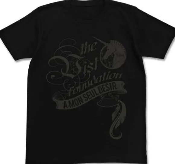 Mobile Suit Gundam Uc (Unicorn): Vist Foundation T-Shirt / Black-L