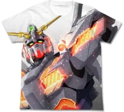 Mobile Suit Gundam Uc (Unicorn): Unicorn Gundam Full Graphic T-Shirt / White-L