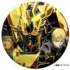 Mobile Suit Gundam Unicorn: Engraving Metal Art Sticker 3 Riddhe & Banshee Norn