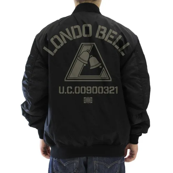 Mobile Suit Gundam Unicorn: Londo Bell MA-1 Jacket Black M